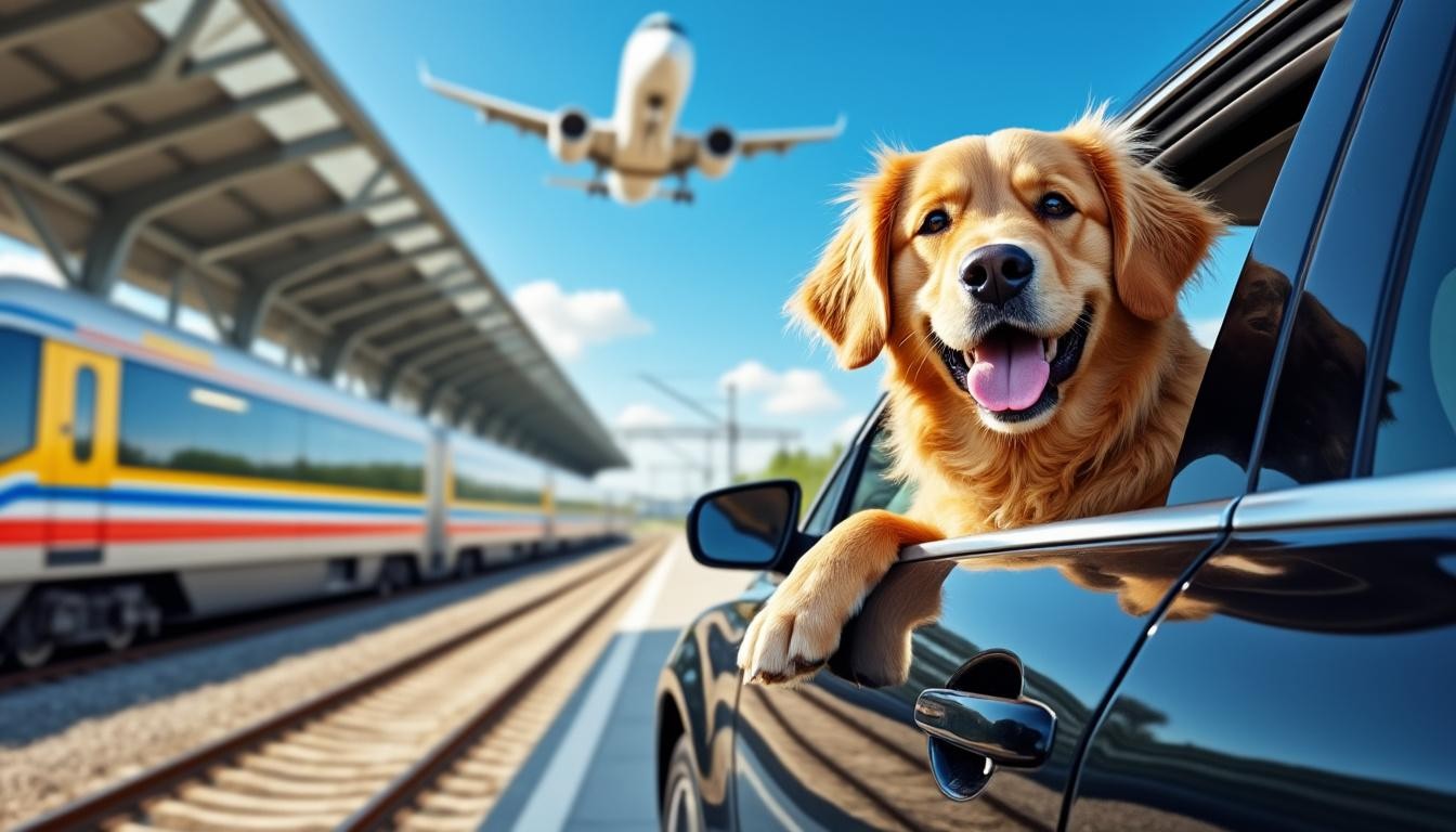découvrez nos conseils pour voyager sereinement avec votre chien en combinant voiture, train et avion. préparez chaque étape du transport multimodal avec votre animal afin d'assurer confort, sécurité et sérénité à tous les trajets.