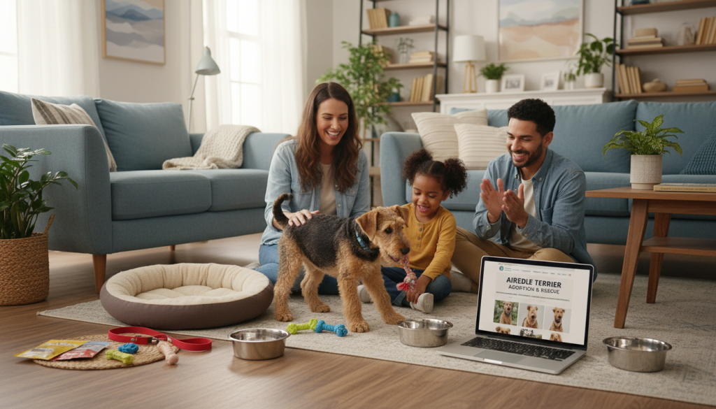 découvrez où adopter un airedale terrier et les conseils essentiels pour bien préparer l'arrivée de votre nouveau compagnon.