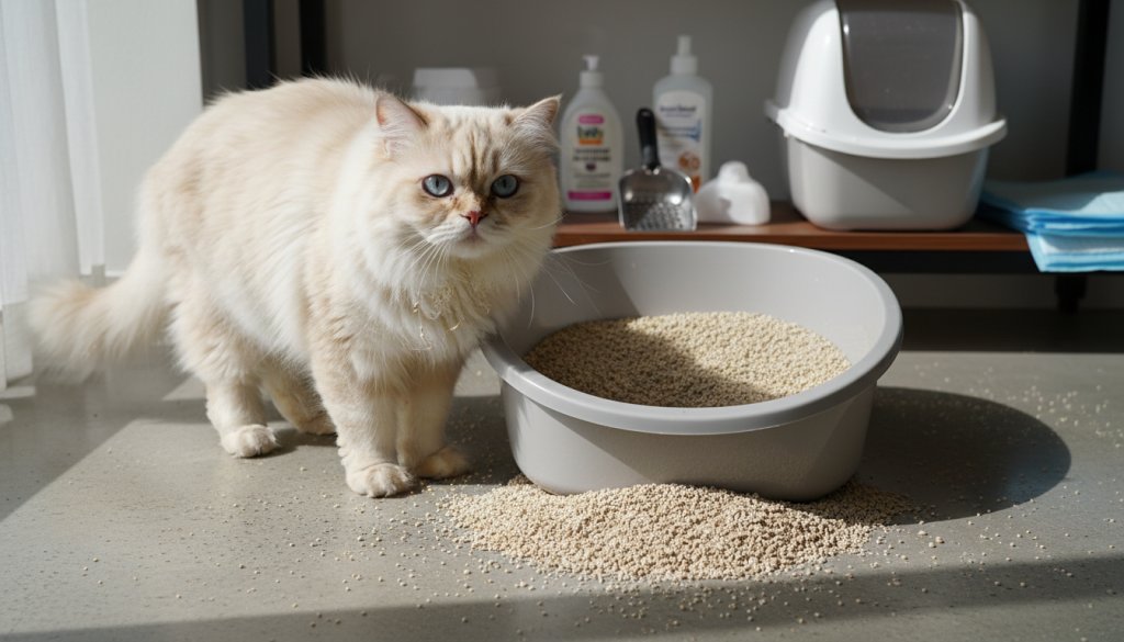 découvrez pourquoi votre chat disperse de la litière partout et apprenez des astuces efficaces pour résoudre ce problème et garder votre maison propre.