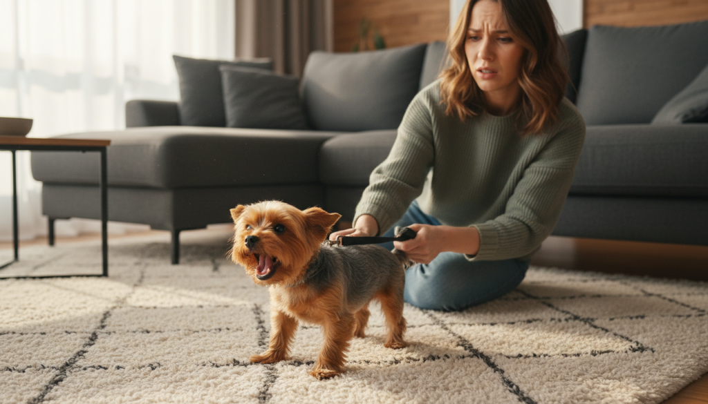 découvrez pourquoi votre yorkshire aboie fréquemment et apprenez des astuces efficaces pour calmer ses aboiements et améliorer son comportement au quotidien.