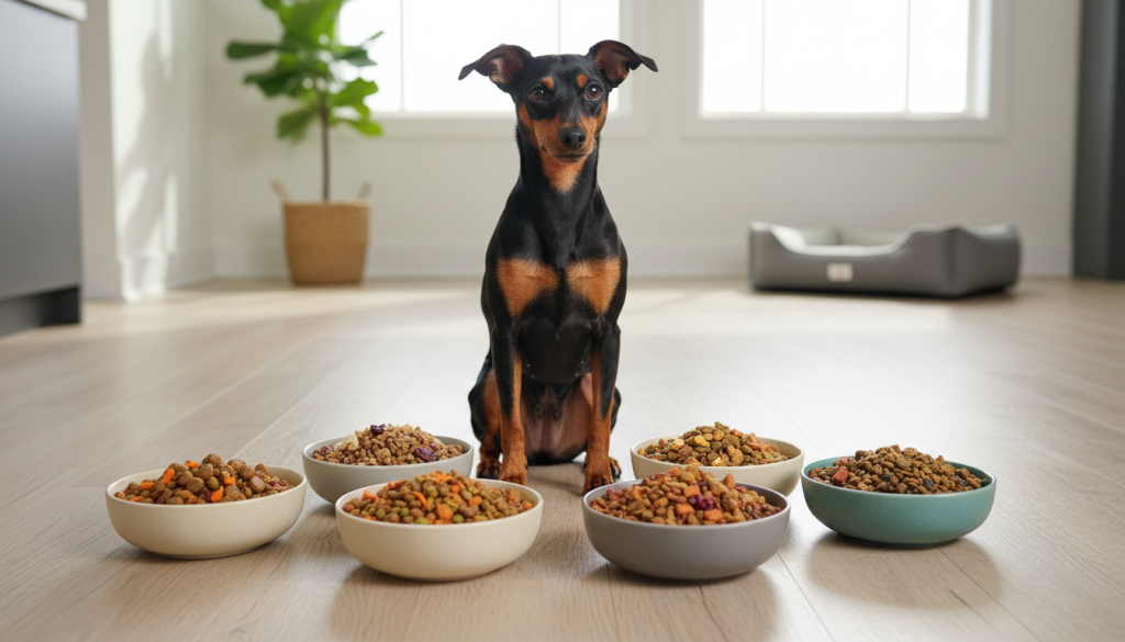 découvrez comment choisir les meilleures croquettes pour assurer une alimentation saine et adaptée à votre pinscher nain, favorisant son bien-être et sa vitalité.