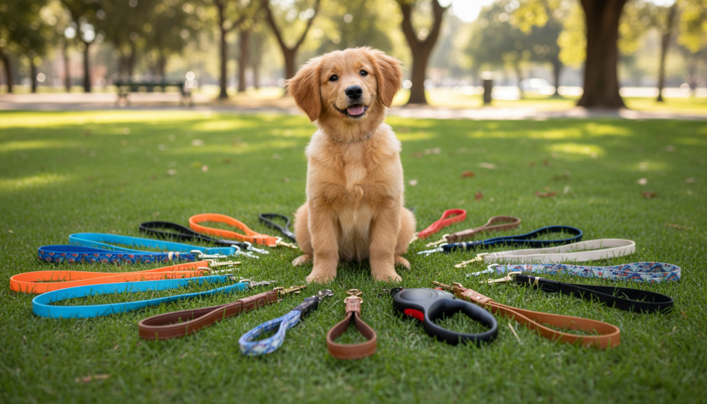 découvrez comment choisir la laisse idéale pour votre chiot avec nos conseils et astuces pratiques pour assurer son confort et sa sécurité lors de vos promenades.
