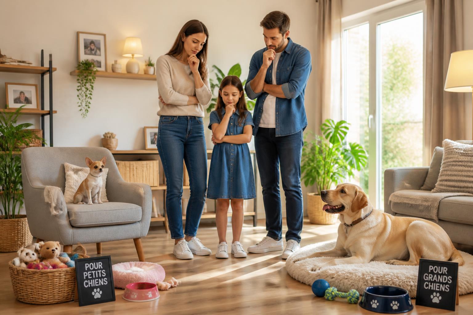 découvrez comment choisir entre un petit ou un grand chien pour votre foyer en fonction de votre mode de vie, de votre espace et de vos attentes pour un compagnon idéal.