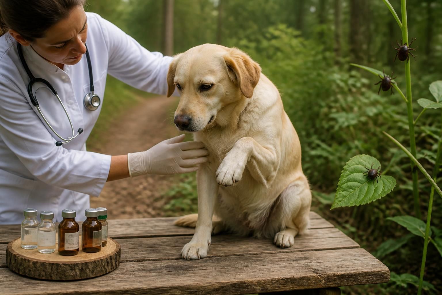 découvrez comment reconnaître les symptômes de la maladie de lyme chez le chien, prévenir les séquelles grâce à une vigilance accrue et comprendre l'importance essentielle du vaccin pour protéger votre compagnon.