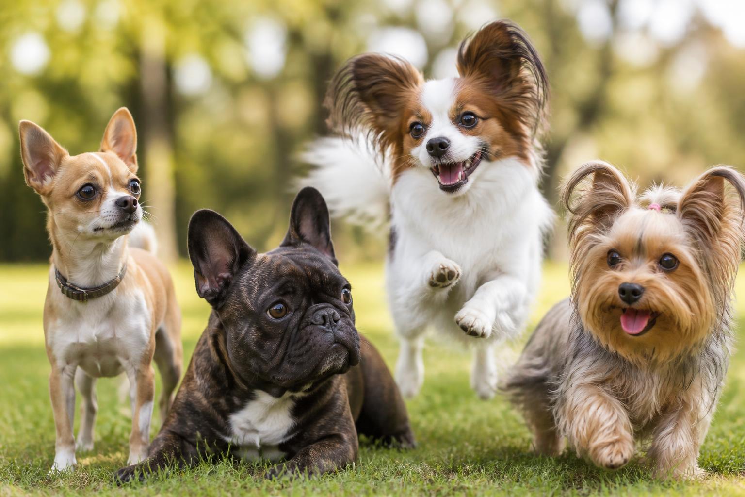 Quel est le tempérament unique des petits chiens ?