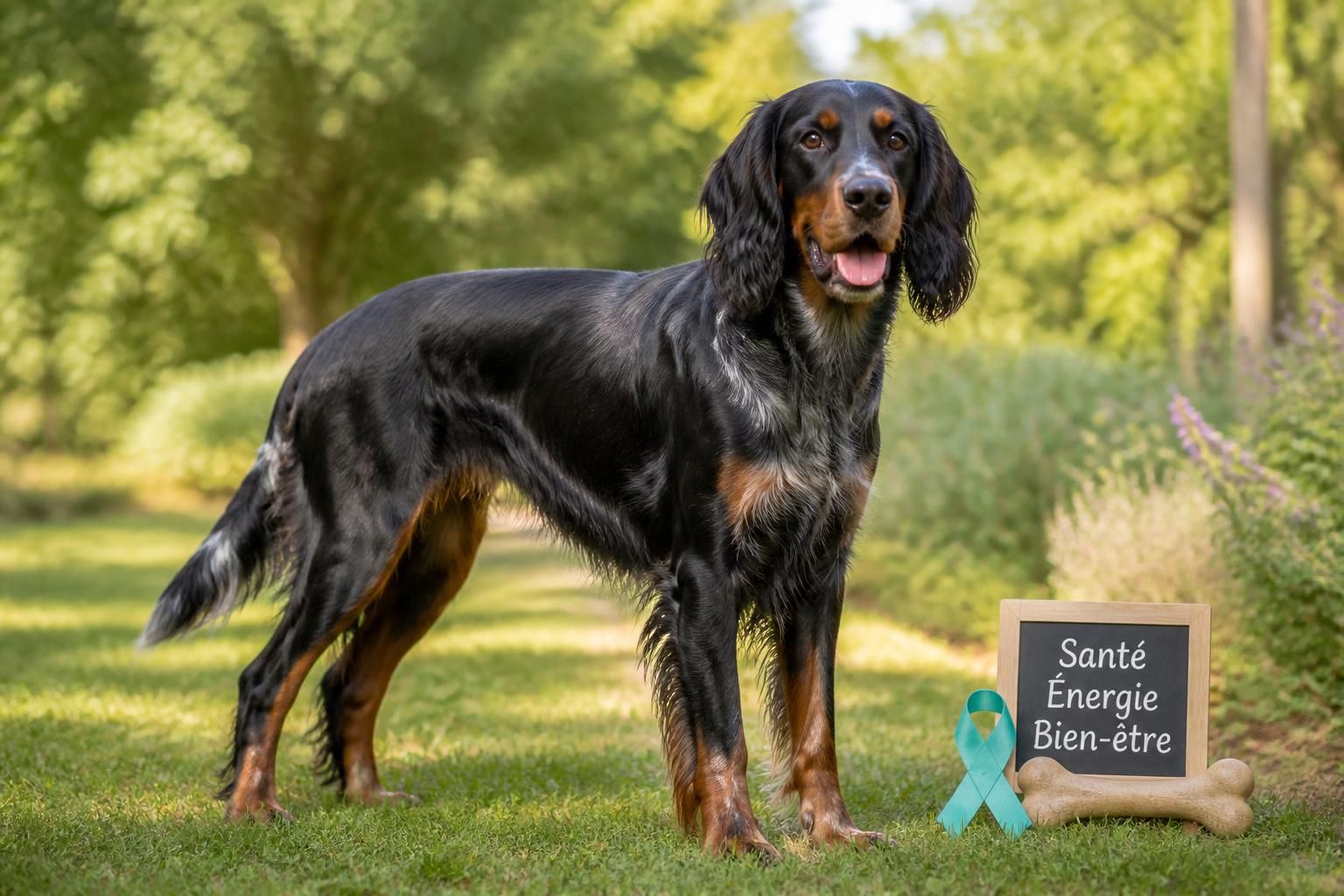 Setter Gordon : taille, caractère et santé à surveiller