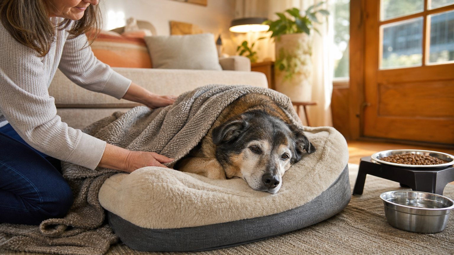 Mieux accompagner un animal sensible ou vieillissant au quotidien