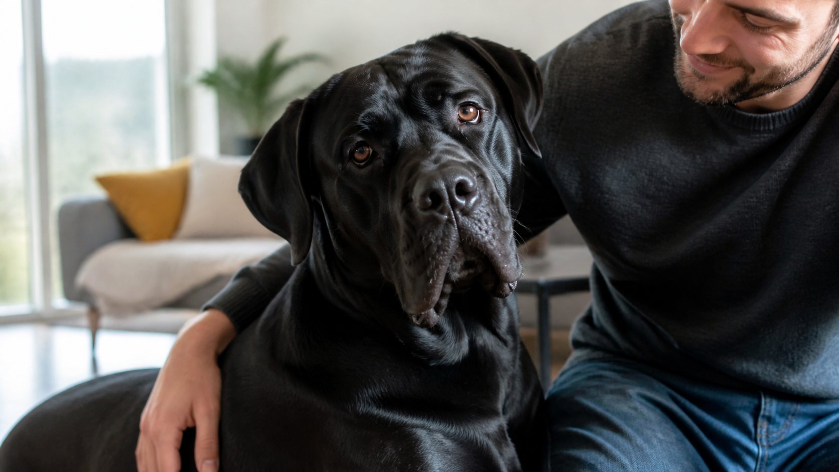 Gabarit et tempérament d’un Cane Corso croisé Labrador