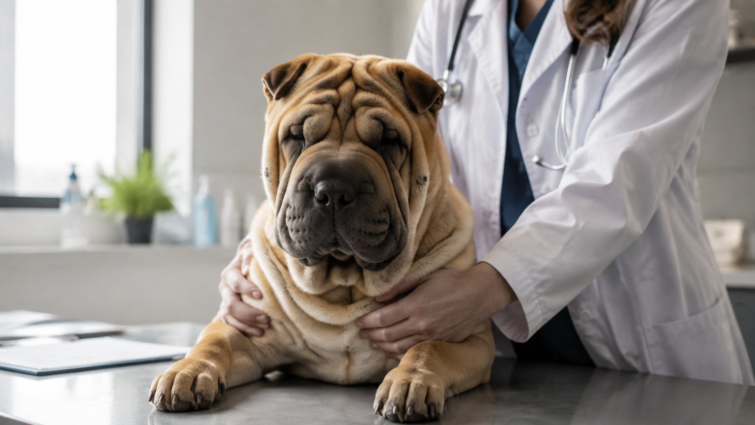 Assurance Shar Peï : peau, yeux et budget vétérinaire à anticiper