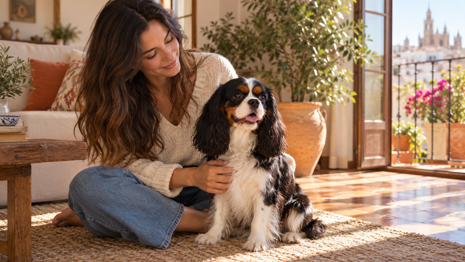 Cavalier king charles spaniel: carácter, salud y vida en piso